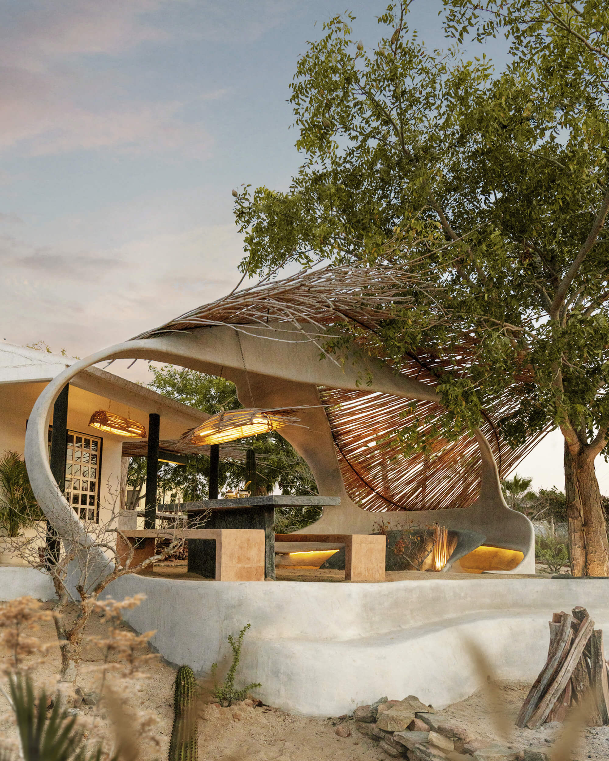 organic and sustainable house